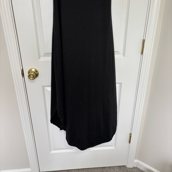 Black Halter Maxi Dress Size Medium - Picture 3 of 8